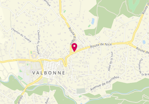 Plan de Ets Douty, 365 Route Nice, 06560 Valbonne