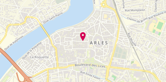 Plan de Atelier des arènes, 20 Rue des Arènes, 13200 Arles