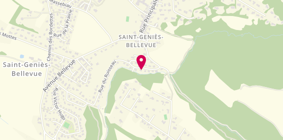 Plan de A2M, 9 Rue du Ruisseau, 31180 Saint-Geniès-Bellevue