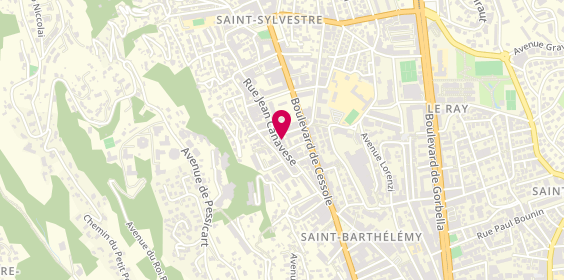 Plan de Psc Batiment, 12 Rue Jean Canavèse, 06100 Nice