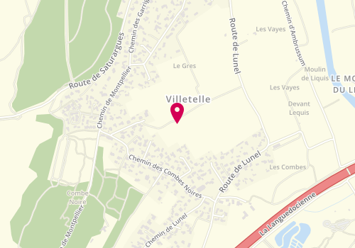 Plan de GELLY William, 325 Chemin de Lunel 4 Lotissement Les Capitelles, 34400 Villetelle