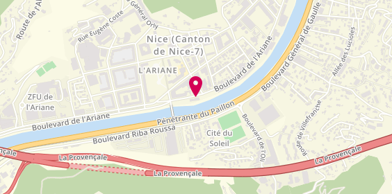 Plan de Ghamari, 106 Boulevard de l'Ariane, 06300 Nice