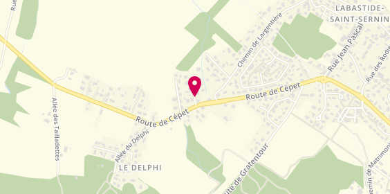 Plan de Jaubert Dominique, 22 Route de Cepet, 31620 Labastide-Saint-Sernin
