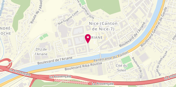 Plan de Azuréenne Déco, 32 Rue Anatole de Monzie, 06300 Nice