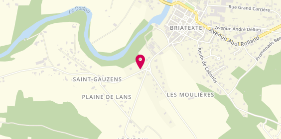 Plan de BAEZA Christophe, 6 Route de Saint-Gauzens, 81390 Briatexte
