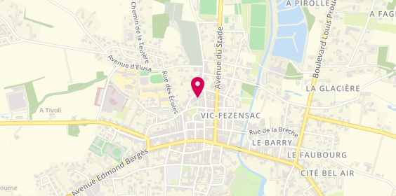 Plan de MUNAR Denis, 7 Rue des Remparts, 32190 Vic-Fezensac