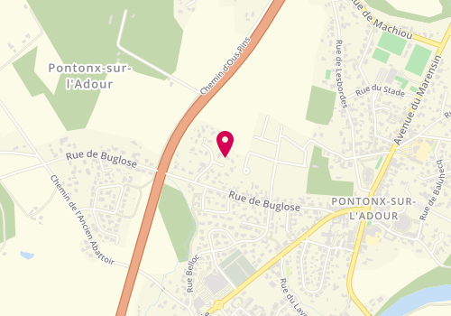 Plan de CASTETS Philippe, 12 Rue de Badets, 40465 Pontonx-sur-l'Adour