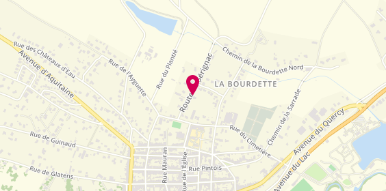 Plan de Jean-Jacques LACOURT, 332 Route de Sérignac, 82500 Beaumont-de-Lomagne