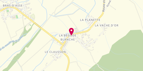 Plan de AssColor LEGENDRE Laurent, 39 Route de la Fontaine, 04270 Bras-d'Asse