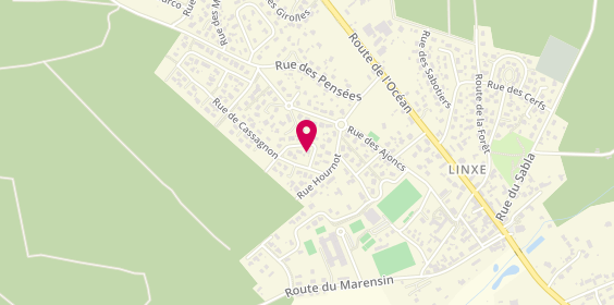 Plan de DEVIGNOT Fabrice, 3 Rue de Renart, 40260 Linxe
