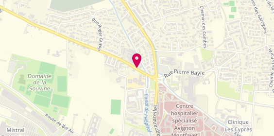 Plan de Omnicolor, 264 Avenue de Sainte Catherine, 84140 Avignon