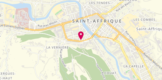 Plan de Hervé Renaud - la boutique du Peintre, 16 Boulevard Carnot, 12400 Saint-Affrique