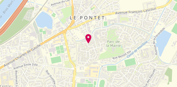Plan de Saint Etienne Carrelage, 19 Rue Clement Vi le Pontet, 84130 Le Pontet