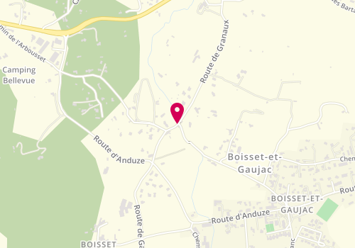Plan de EURL Eric Muleta, 841 Route Granaux, 30140 Boisset-et-Gaujac