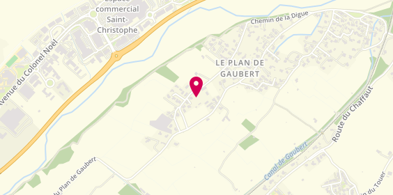 Plan de COULLET Lionel, Plan de Gaubert 31 Chemin Digue, 04000 Digne-les-Bains