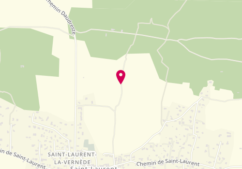 Plan de Esprit Deco, 7 Chemin des Verriers, 30330 Saint-Laurent-la-Vernède