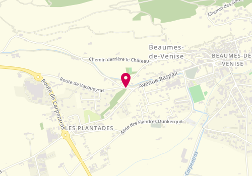 Plan de LMS Peinture, 61 Route de Vacqueyras, 84190 Beaumes-de-Venise