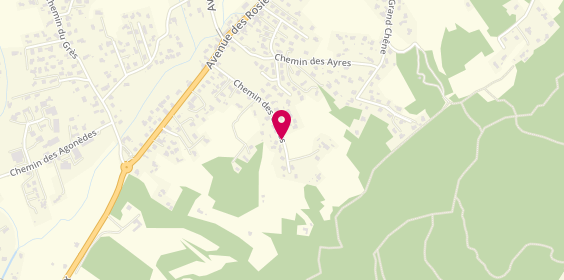 Plan de CAMPANELLA Jacques, 402 Chemin Costes, 30340 Saint-Julien-les-Rosiers