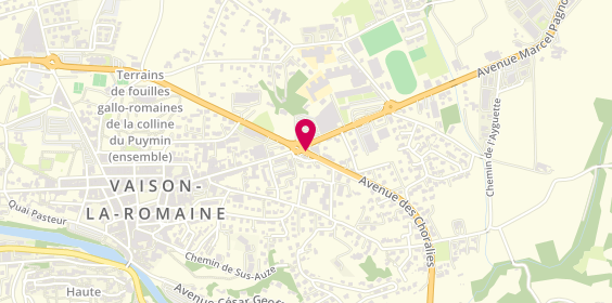 Plan de THIBAULT Stéphan, Avenue des Choralies, 84110 Vaison-la-Romaine