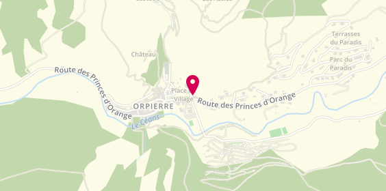 Plan de Cobien Etre-Habitat, Route des Princes d'Orange, 05700 Orpierre