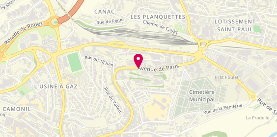 Plan de FERREIRA-CORDEIRO Emanuel, 22 Avenue de Paris, 12000 Rodez