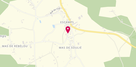 Plan de ESTIVAL René, Le Bourg Escamps, 46230 Escamps