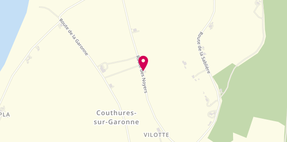 Plan de Damiette FRANCOIS Catherine, Lieu-Dit Rose, 47180 Couthures-sur-Garonne