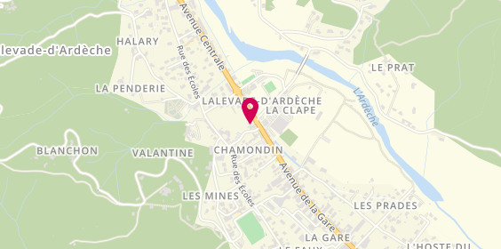 Plan de Gsf Façades, 15 Chemin Les Pronsard Quartier Les Perdu, 07380 Lalevade-d'Ardèche