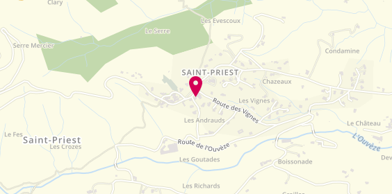 Plan de VIGNAL Philippe, Le Village, 07000 Saint-Priest
