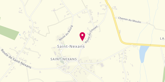 Plan de FRANZ Bruno, 221 Chemin des Marroux Hauts, 24520 Saint-Nexans