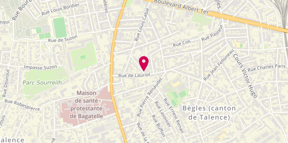 Plan de DE-CARVALHO Ricardo, 32 Rue Honoré de Balzac, 33130 Bègles