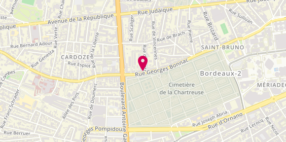 Plan de Bfp, 335 Rue Georges Bonnac, 33300 Bordeaux