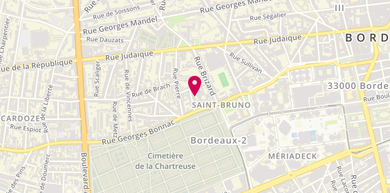 Plan de FONTANNAZ Pascal, 10 Rue Batailley, 33000 Bordeaux