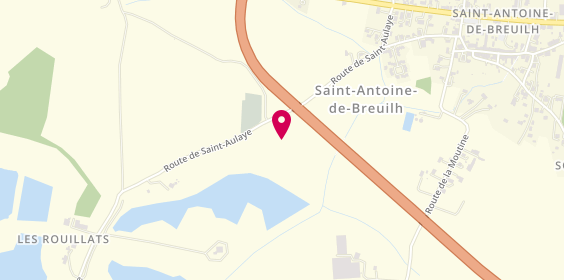 Plan de MINJACQ Sandrine, 1965 Route des Laurents, 24230 Saint-Antoine-de-Breuilh