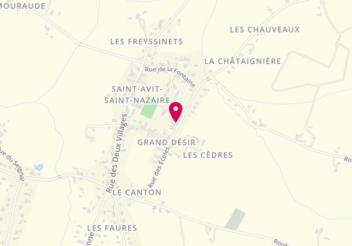 Plan de Barreau Batiment, 47 Rue des 2 Villages Maison 2, 33220 Saint-Avit-Saint-Nazaire