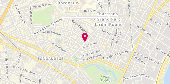 Plan de E.I.P.F, 83 Rue Lagrange, 33000 Bordeaux