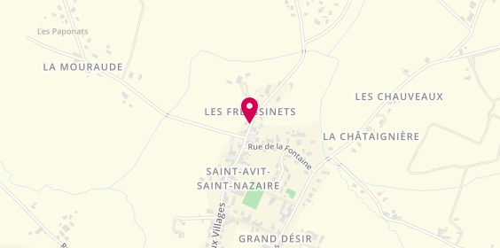 Plan de Barreau Franck, 47 Rue 2 Villages, 33220 Saint-Avit-Saint-Nazaire