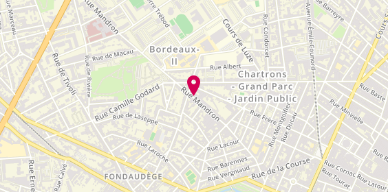 Plan de LERMURIER Florent, 105 Rue Mandron, 33000 Bordeaux