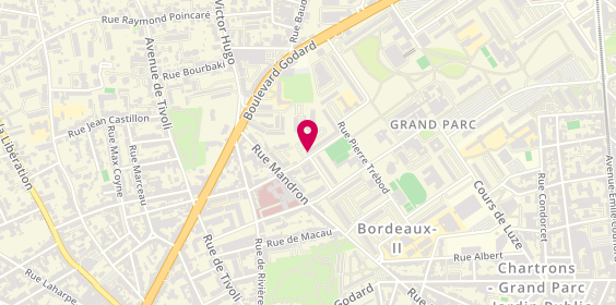 Plan de LABARRIERE Bernard, 11 Rue Henri Expert, 33300 Bordeaux