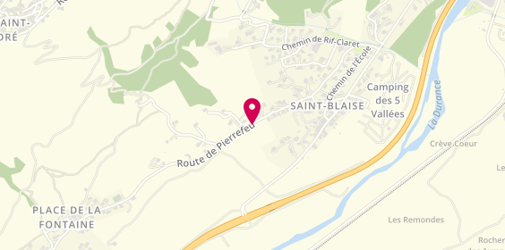Plan de Staff-N-Co, Route de Pierrefeu Rue du Four Hameau, 05100 Puy-Saint-André