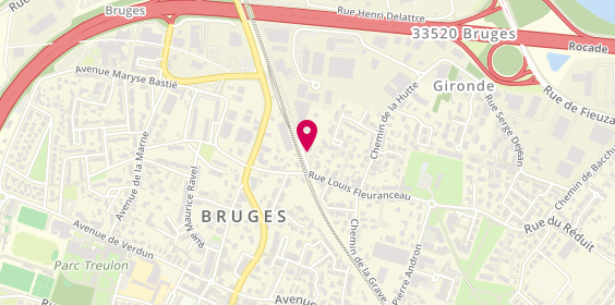 Plan de Ap Batiments Groupe bouron, Sortie Rocade 6 26 Chemin Picurey, 33520 Bruges