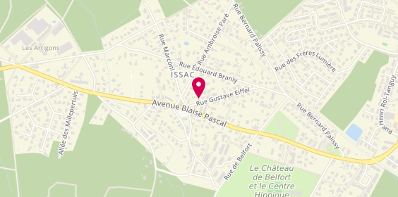 Plan de Créateur de Couleurs, 15 Rue Gustave Eiffel, 33160 Saint-Médard-en-Jalles