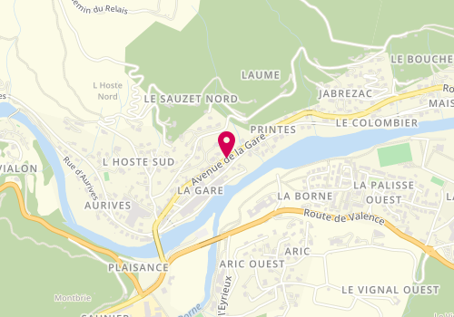 Plan de Smb Maçonnerie, 4 Route de Lamastre, 07160 Le Cheylard