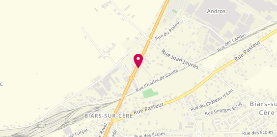 Plan de PERRIER Jean-Marc, 21 Avenue de la Republique, 46130 Biars-sur-Cère