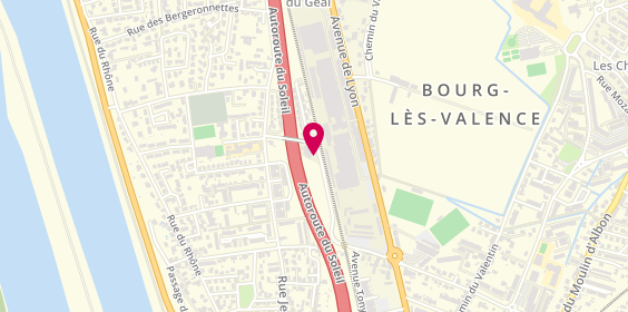 Plan de Entreprise Jean Bertier et Compagnie, 8 Rue Corsaires, 26500 Bourg-lès-Valence