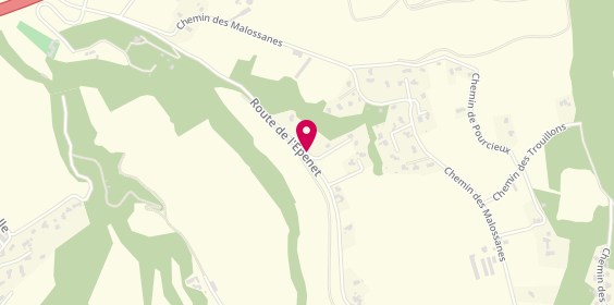 Plan de Carpanin.h, Papelissier
2175 Route de l'Epenet, 26300 Chatuzange-le-Goubet