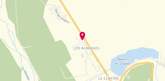Plan de Alp'Services Entretien, Les Alberges 47 Fond, 38520 Le Bourg-d'Oisans