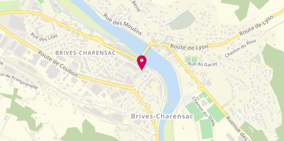 Plan de BCR France, 13 Rue de Charensac, 43700 Brives-Charensac