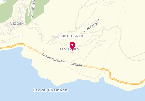 Plan de CONOR Laurent, Les Aymes, 38142 Mizoën