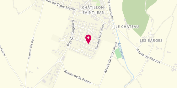 Plan de FAURE rénovation, 28 Rue des Tournesols, 26750 Châtillon-Saint-Jean